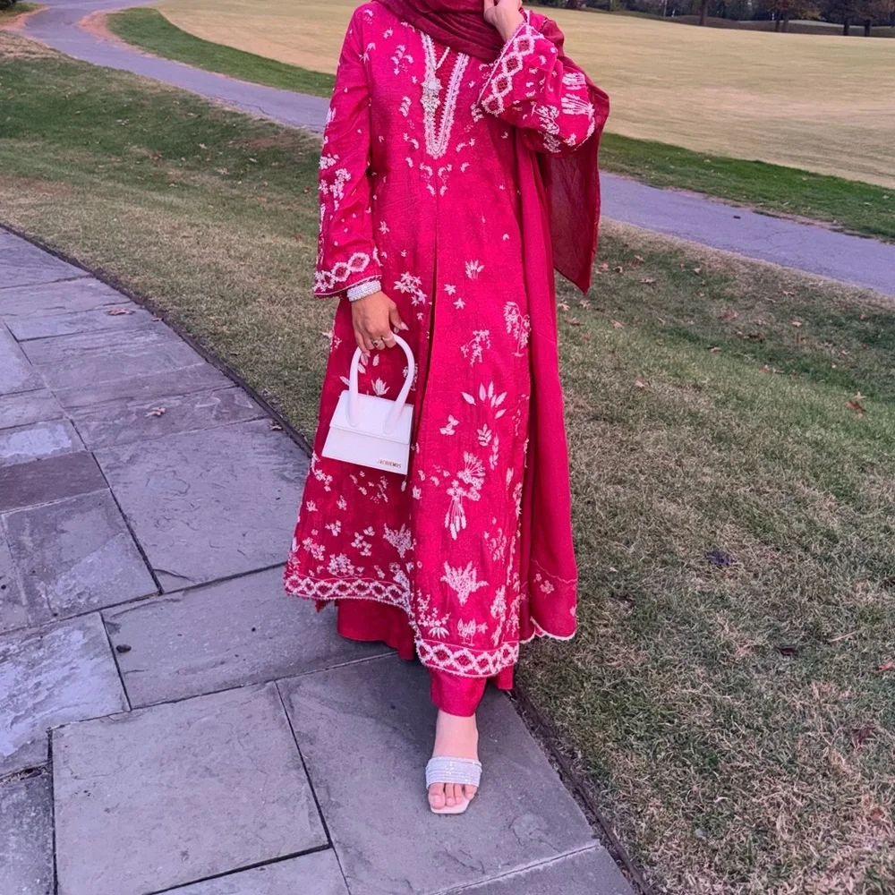 SUFFUSE silk fancy Shalwar Kameez - Picture 3 of 6